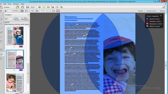 How to Compare PDF Document by using adobe acrobat pro смотреть онлайн