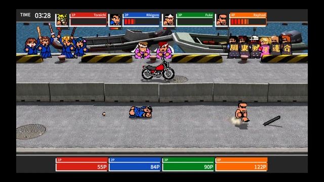 River City Melee-Battle Royal Special Gameplay смотреть онлайн