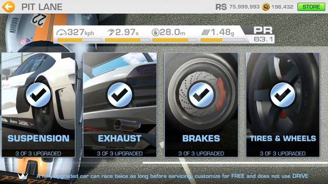 Real Racing 3 | 2010 Porsche 918 RSR Concept Total Upgrade Cost смотреть онлайн