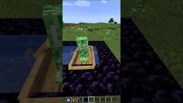 майнкрафт скелет крипера