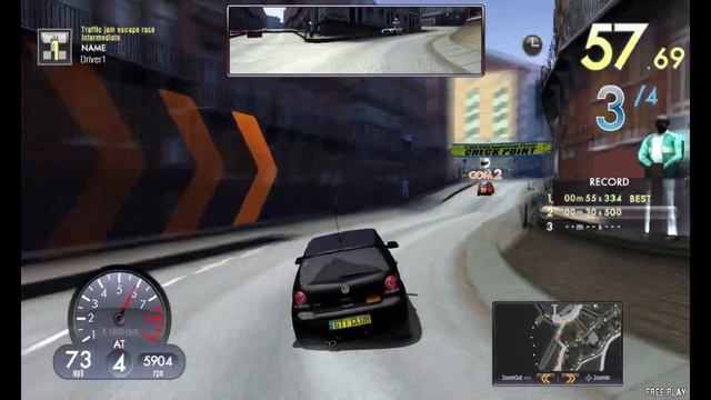 Konami's GTI CLUB Supermini Festa! London Completed All 1st Place! смотреть онлайн