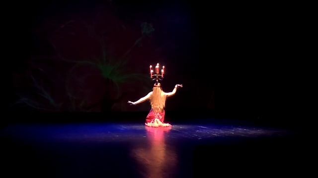 Восточный танец с канделябром. Исполняет ГЕРАСИМОВА ВАЛЕРИЯ смотреть онлайн