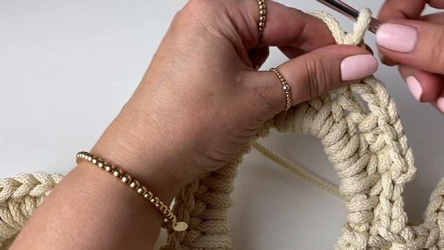 Подробный МК вязаный ковер CROCHET RUG master class смотреть онлайн