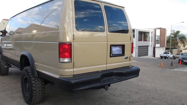 2000 FORD E350 CARGO EXTENDED VAN 4X4 7.3 DIESEL смотреть онлайн