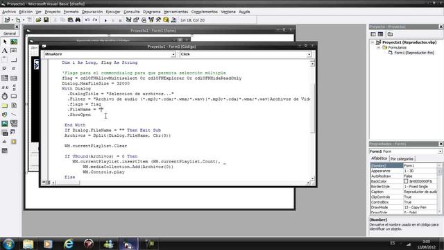 Reproductor de muscia en visual basic 6.0 Parte 2 (Windows Media Player) смотреть онлайн