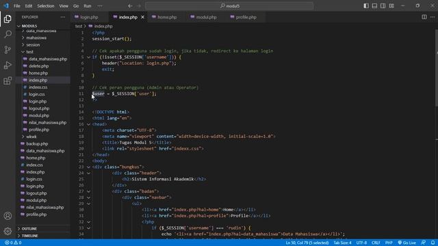 Demo Modul 5 membuat form Login dengan menerapkan konsep Session смотреть онлайн