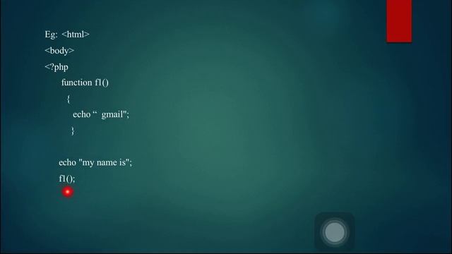 PHP-part2(programming elements) смотреть онлайн