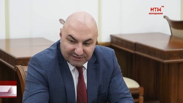 Глава Мордовии провёл рабочую встречу с президентом Российского студенческого спортивного союза