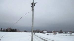 фонарь уличного освещения монтаж фонаря подъём на опору установка прокалывающих зажимов сип