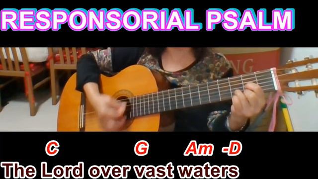 "The Lord Will Bless His People With Peace"(Responsorial Psalm) WITH LYRICS AND CHORDS смотреть онлайн