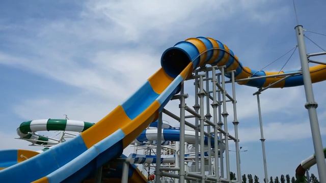 Аквапарк в Коблево Николаевская область 2014г смотреть онлайн