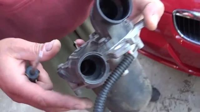 BMW E90 E92 E91 E93 SECONDARY AIR PUMP REMOVAL AND REPLACEMENT