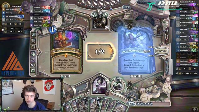 Making My Opponents want to QUIT HEARTHSTONE - Tickatus Warlock - Hearthstone смотреть онлайн