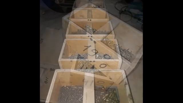 Ящик для хранения и переноса крепежа! Из остатков фанеры! Своими руками! DIY! Самоделки! смотреть онлайн