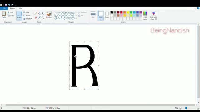 How To Draw Rolls-Royce Logo In Ms Paint | Rolls Royce Logo Drawing. #mspaintdrawing #logomaking
