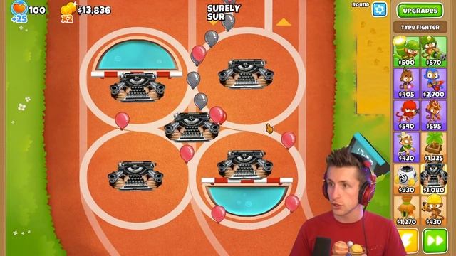 Type a word, pop a bloon! (BTD 6) смотреть онлайн