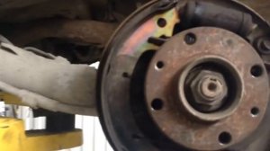 Замена тормозного барабана на ВАЗ 2109