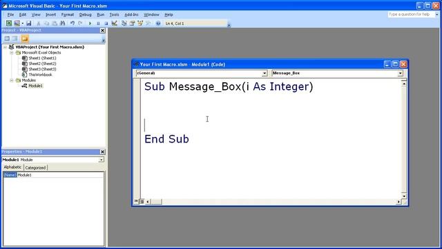 Excel Macro VBA Tip 1 - How to Write Your Very First Macro in Microsoft Excel смотреть онлайн