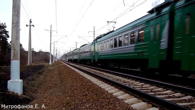 Электропоезд-экспресс ЭД4м-0455 "ЦППК" (ТЧ-4) ускоренный поезд №7048, Москва - Владимир. смотреть онлайн
