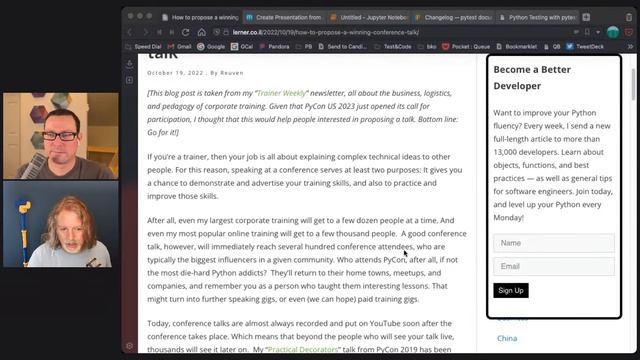 Python Bytes 308 Live Stream смотреть онлайн