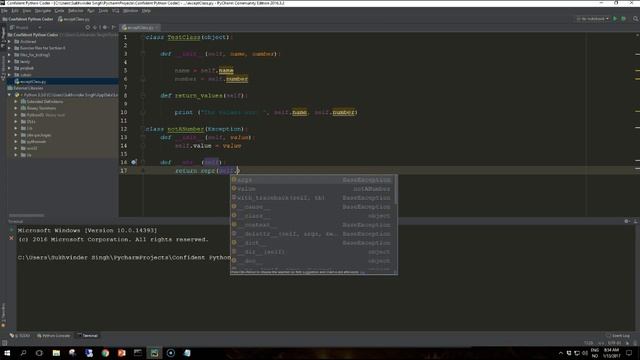 Advanced topics: 1 - Error Handling in Python смотреть онлайн
