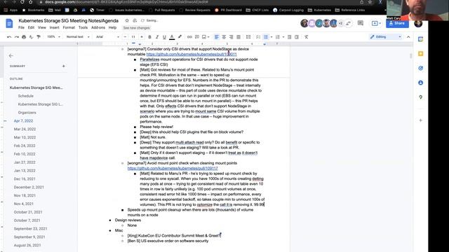 Kubernetes SIG Storage Meeting 2022-04-07 смотреть онлайн