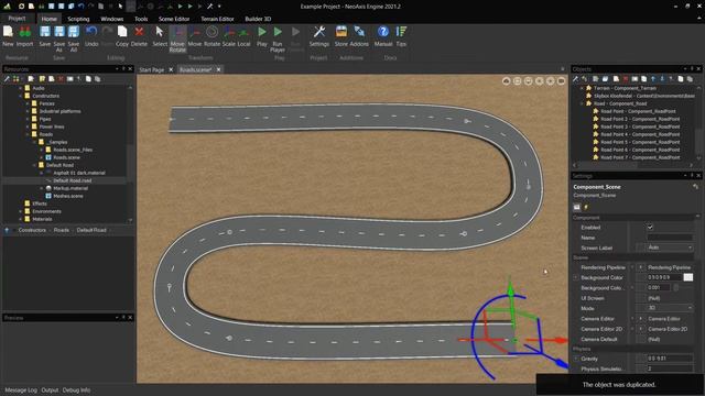 NeoAxis Road Constructor (NeoAxis Engine add-on) смотреть онлайн