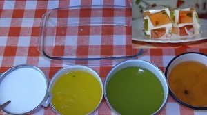 Очень легкий, вкусный и красивый торт битое стекло со сметаной