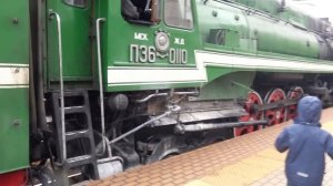 Настоящий Паровоз из прошлого Ретро поезд поездка по Железной дороге