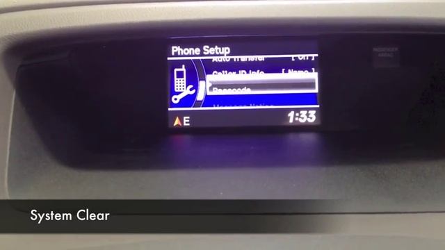 2013 Honda CR-V How To Delete Paired Phone