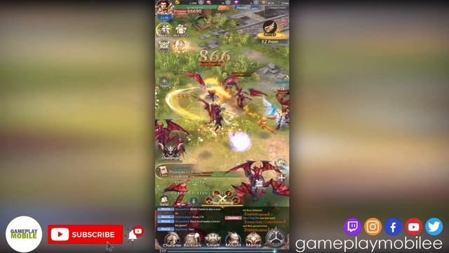 Crasher: Origin GAMEPLAY - Android/IOS Vertical MMORPG Game смотреть онлайн