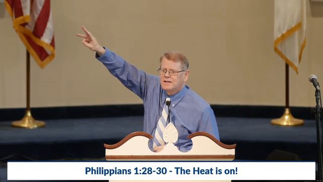 The Heat is On! (Philippians 1:28-30) with Dr. Donald McKay смотреть онлайн