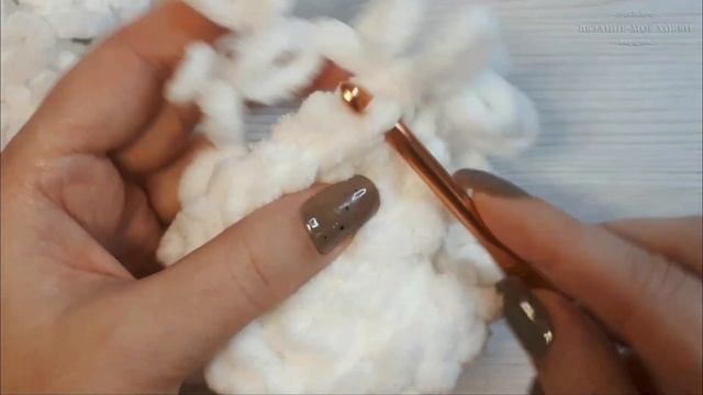 ? Тигр из пряжи Alize Puffy Fine ? Символ 2022 г. Часть № 2 (Ушки, носик, голова). смотреть онлайн