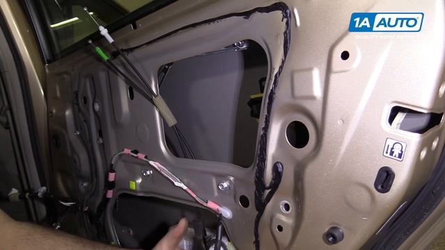 How to Replace Rear Outside Door Handle 10-15 Toyota Prius смотреть онлайн
