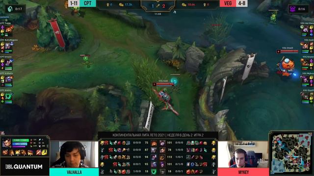 CPT vs VEG - Неделя 6 День 2 | LCL Лето 2021 | CTRL PLAY TEAM vs Vega Squadron смотреть онлайн