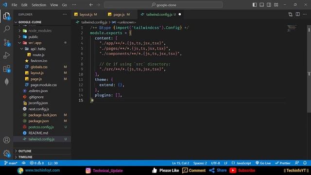 Tailwind CSS Setup Nextjs 13 Google Clone Nextjs project nextjs tutorial смотреть онлайн