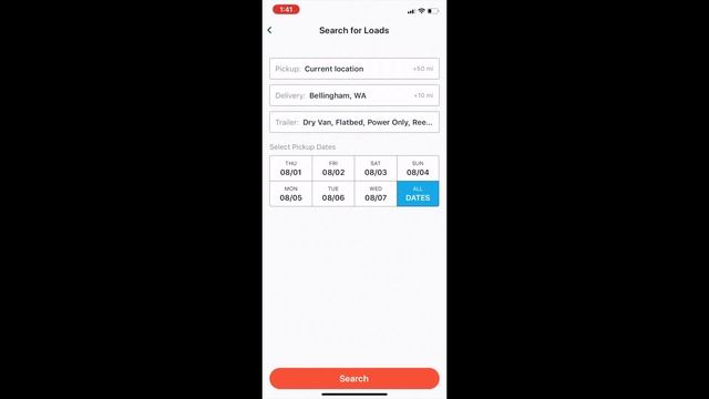 How to Search for a Load in the Convoy app смотреть онлайн