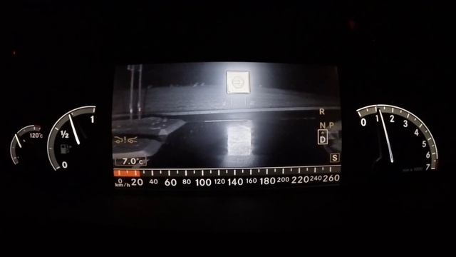 Mercedes-Benz S500 W221 NIGHT VISION CAMERA | Test Drive At Night
