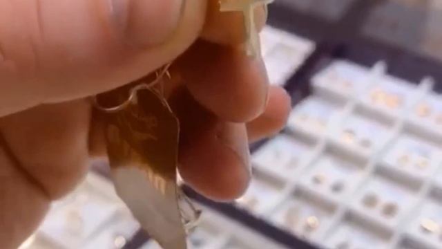 Золото 585. Золотые сережки. Серьги кресты смотреть онлайн