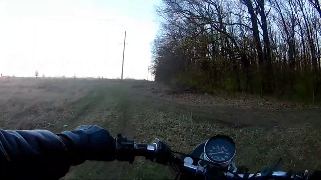 Покатушки на мотоцикле ИЖ смотреть онлайн