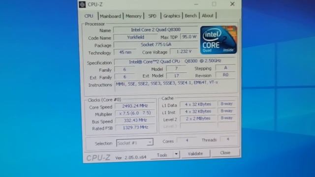 Четырехядерный процессор Q8300 смотреть онлайн