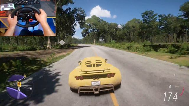 Forza Horizon 5 - Hennessey Venom gt | Logitech g29 gameplay смотреть онлайн