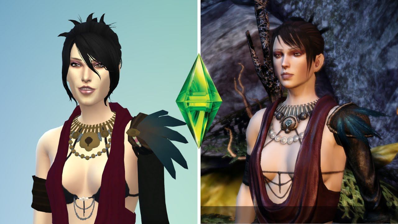 Делаю Морриган из Dragon Age в Симс 4 смотреть онлайн