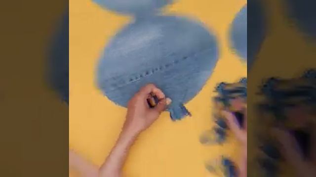Easy !!! Doormat Making at Home Using Old Jeans || Old Jeans Recycling смотреть онлайн