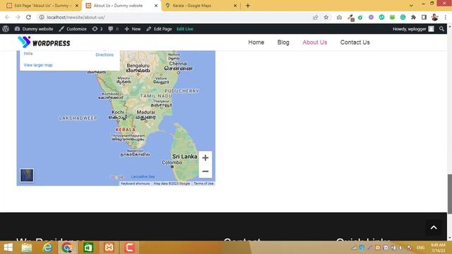 How to add google maps in wordpress | WordPress Tutorial | #wplogger смотреть онлайн