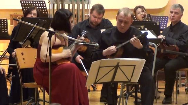 Триптих для дуэта домр II, III часть. Татьяна Пермякова и Артем Белов. смотреть онлайн