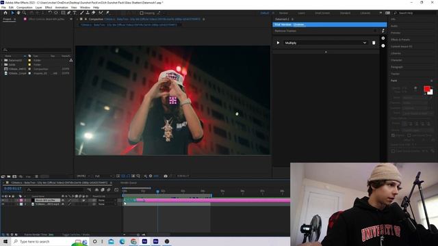 TRIPPY DATAMOSH transition in 2 minutes [After Effects] смотреть онлайн