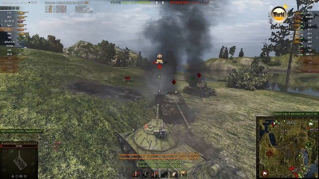 ИС-3 | Бери меня полностью | Worldoftanks (Обзор) смотреть онлайн