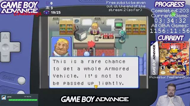 Car Battler Joe (GBA Challenge #204) (Let's Play) смотреть онлайн