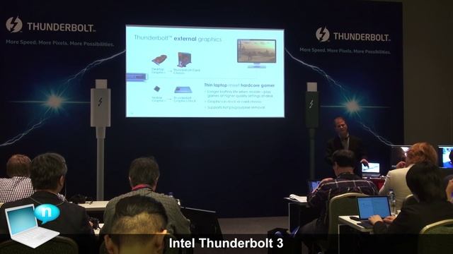 Intel Thunderbolt 3 - Computex 2015 смотреть онлайн